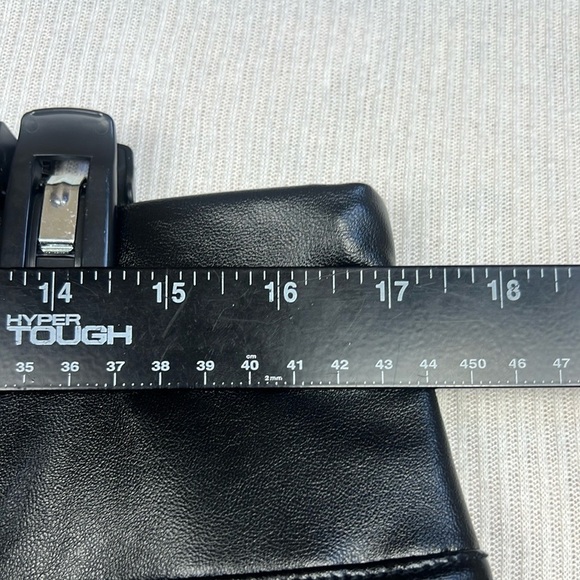 1. State NWT Faux Leather Pull On Pants Leggings Womens Size 12 High Rise Black - Picture 4 of 11